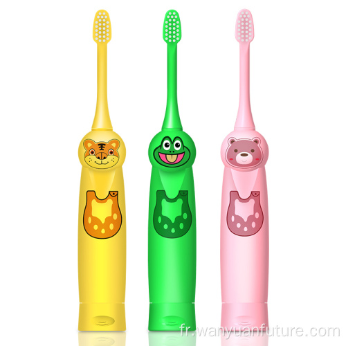 Battre de brosse à dents électrique de Sonic Kids fonctionnant